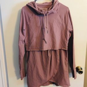 Petal Front Nursing Hoodie